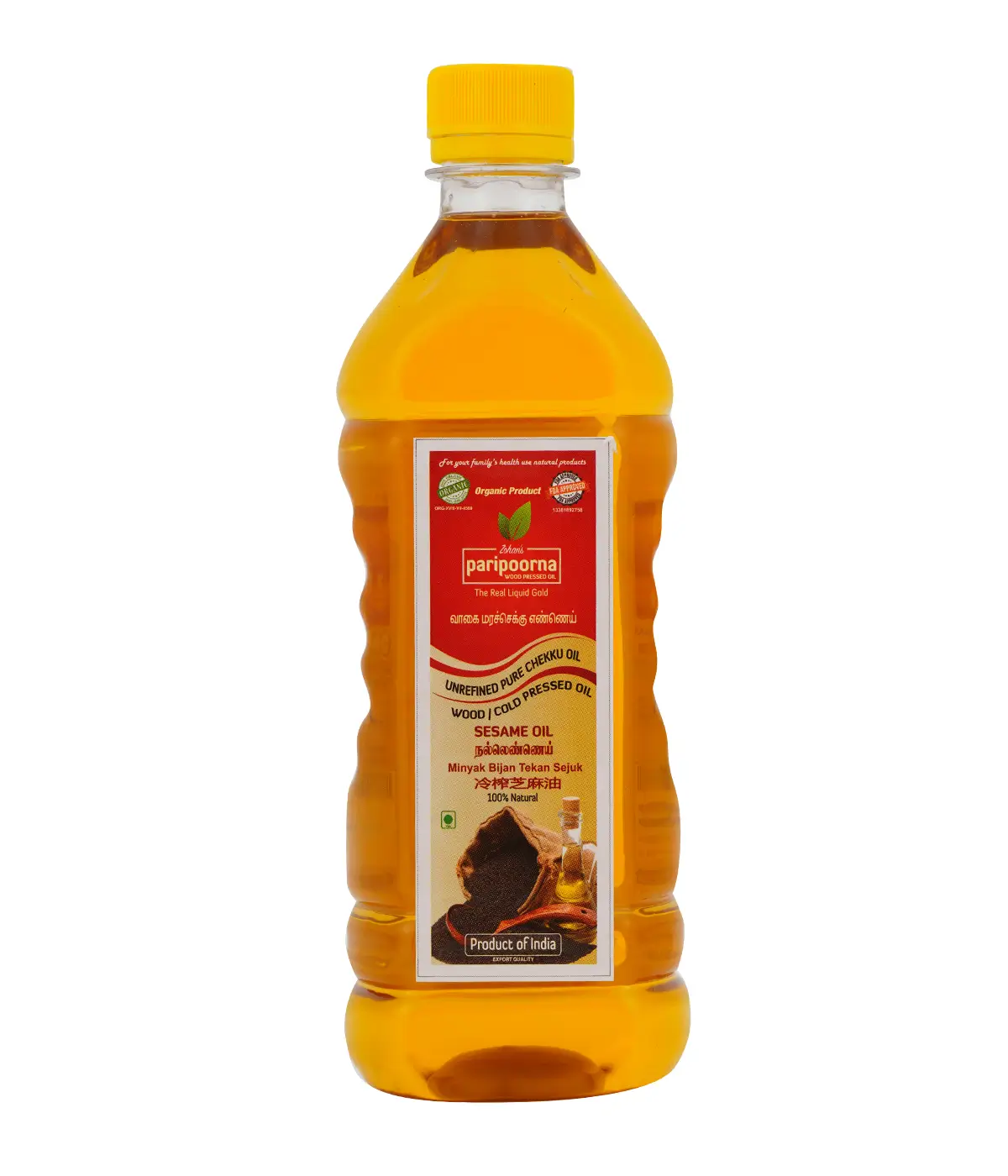 Paripoorna Sesame Oil_500ML