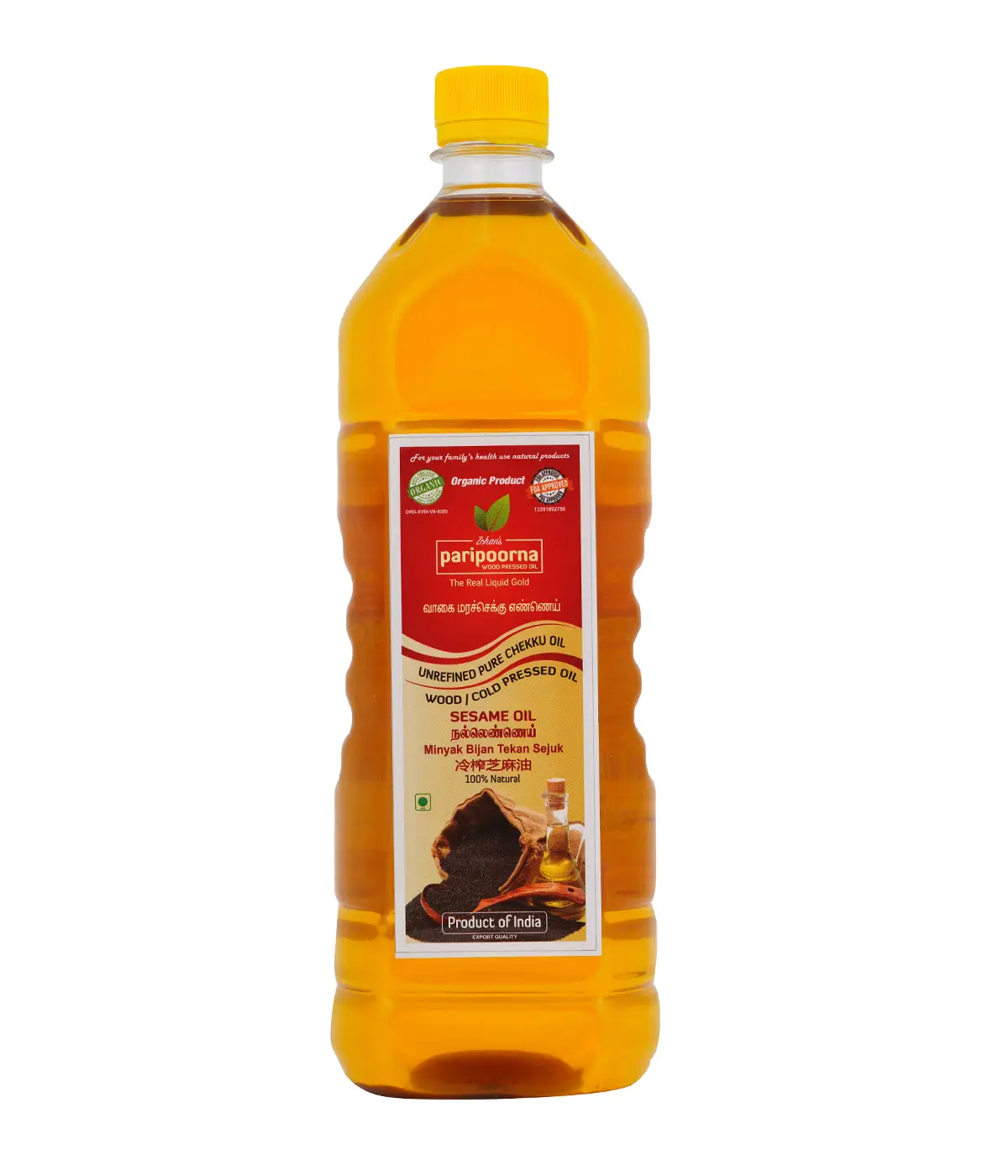 Paripoorna Sesame Oil_1L