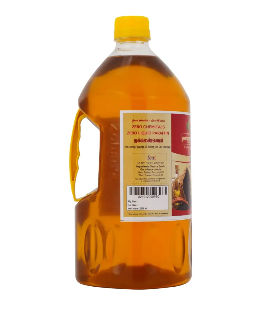 Paripoorna Sesame Oil_2L - Image 3